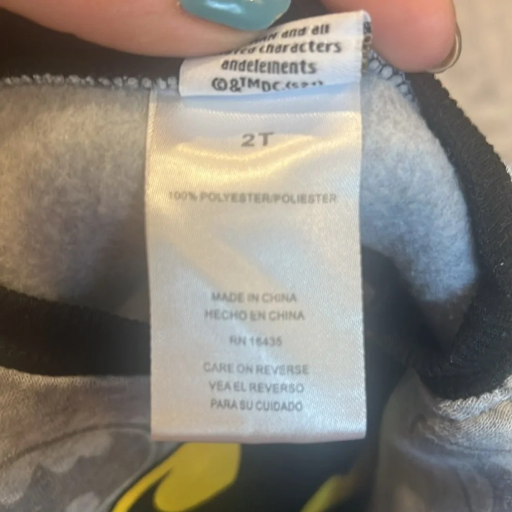 Batman Kids sweats Set - Gray and Black - Picture 10 of 10